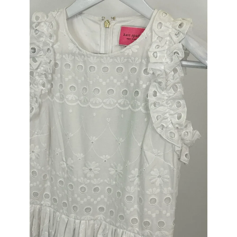 KATE SPADE Size 2 White Women Dress